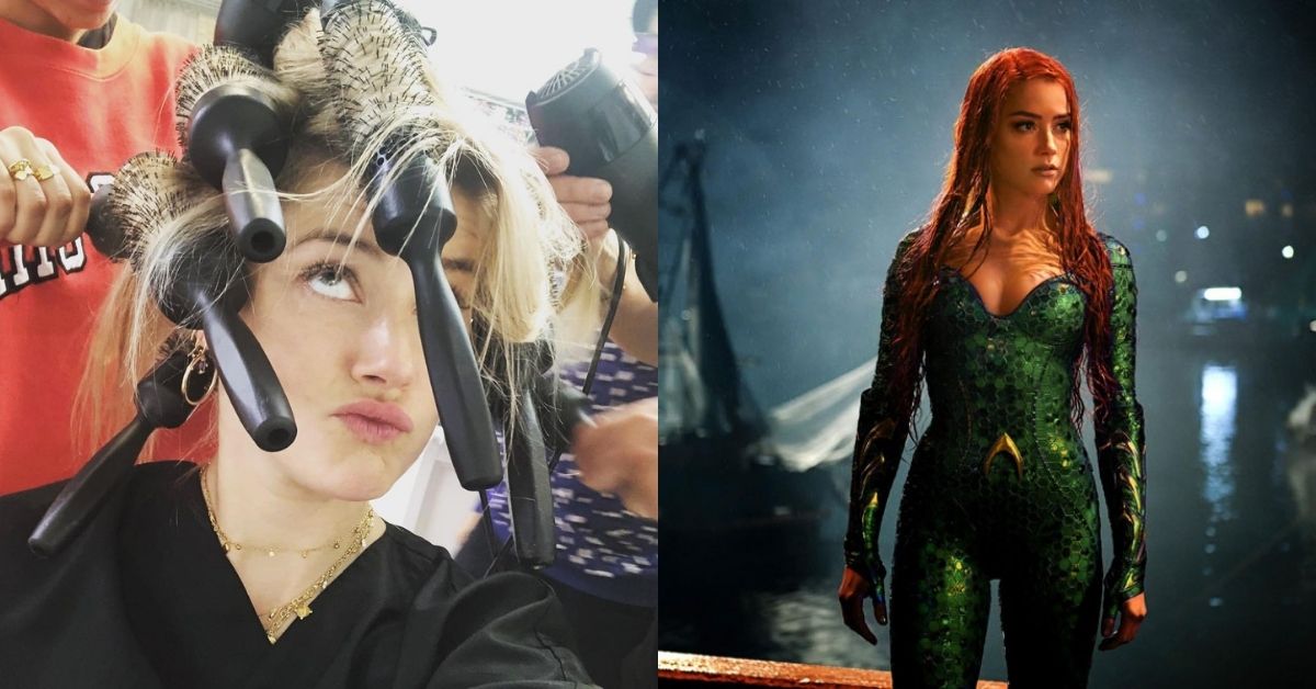 Amber Heard publica foto preparándose para �Aquaman 2� Amber Heard publica foto preparándose para �Aquaman 2�