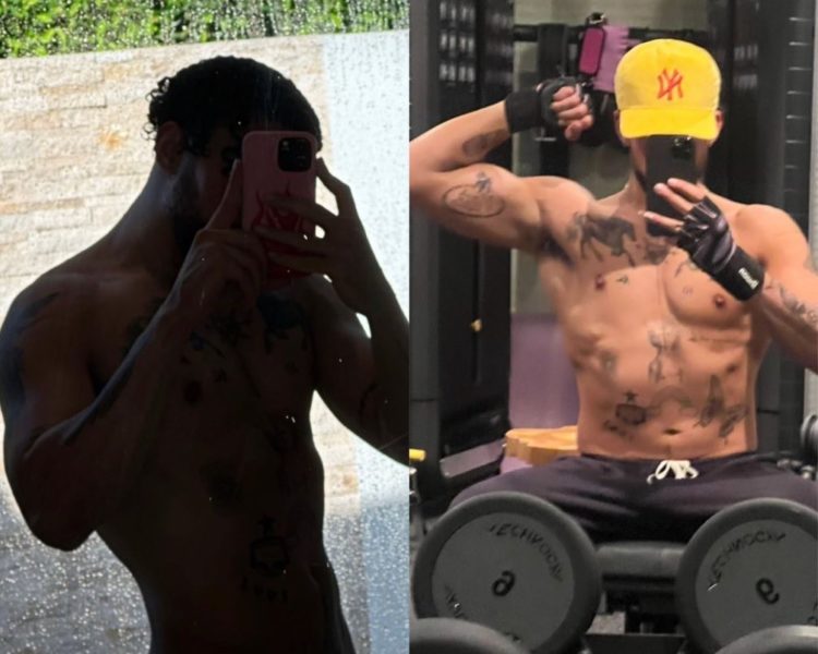 Bad Bunny decidió publicar fotos inéditas de su celular